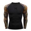 Мужская компрессионная одежда для зала Cody Lundin, купальный топ, оптовая продажа мужской одежды для зала, облегающий рашгард, компрессионный топ