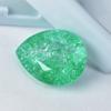 Natural Green Emerald Loose Gemstone Radiant High Grade Pear Cut 14.70 ct for Jewelry Designs