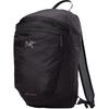 Arcteryx 15L Heliad Embroidered Logo Multifunctional Hiking Camping Backpack Unisex Backpack Black X000006057-BLACK