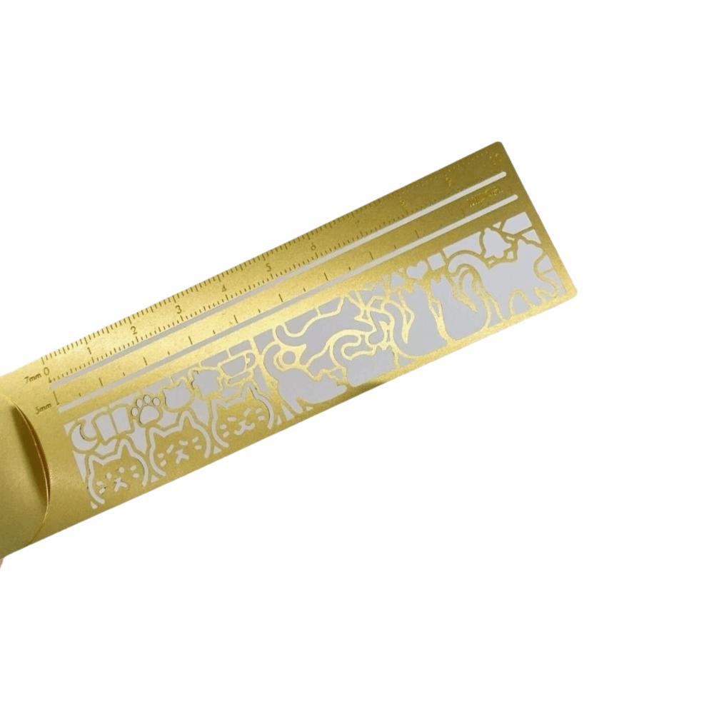 Дневник Планировщик Блокнот Шаблон Кошка Линейка Узор Кошка Канцелярский Инструмент Школа Офис