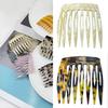 1PC French Twist Hair Side Combs Acetate Hair Accesories Small Vintage Style Clip Hairpieces for Women Strong Hold