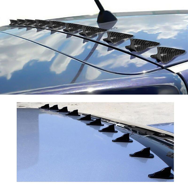Универсальный автомобильный задний спойлер на крышу Shark Fins для Honda Civic Bmw X5 E70 Nissan Qashqai J11 Volvo Xc60 XC90 Suzuki Vitara