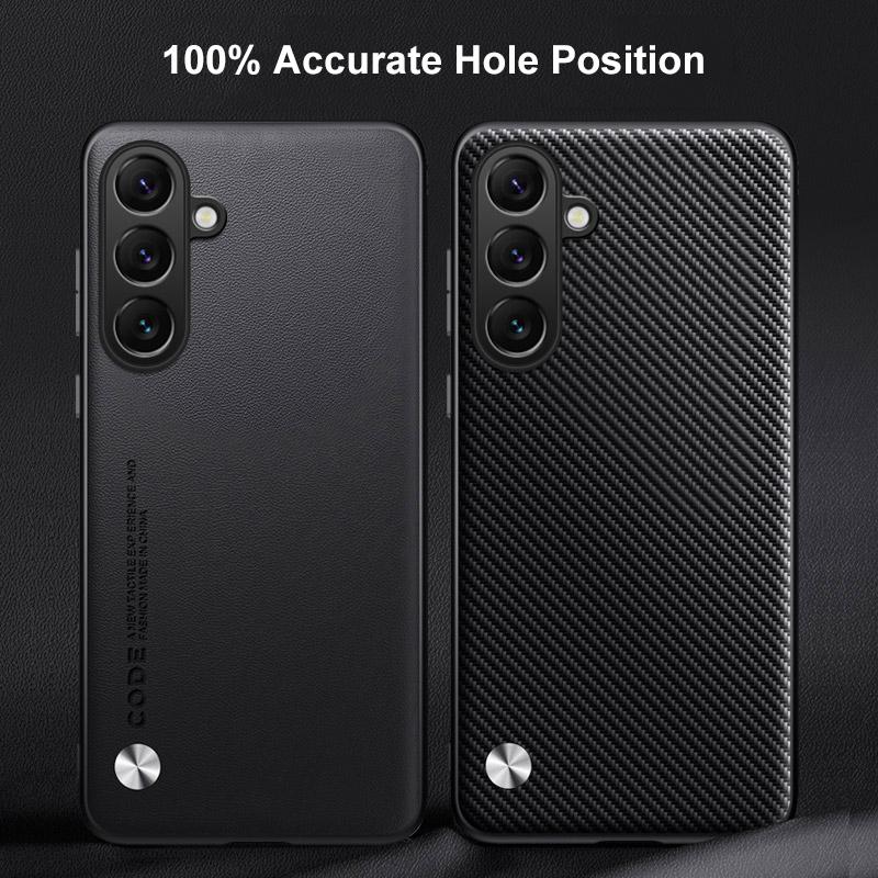 Роскошный чехол из искусственной ПУ кожи для Samsung Galaxy M36 5G Задняя крышка Матовый силиконовый противоударный чехол для телефона с полной защитой для Samsung M36