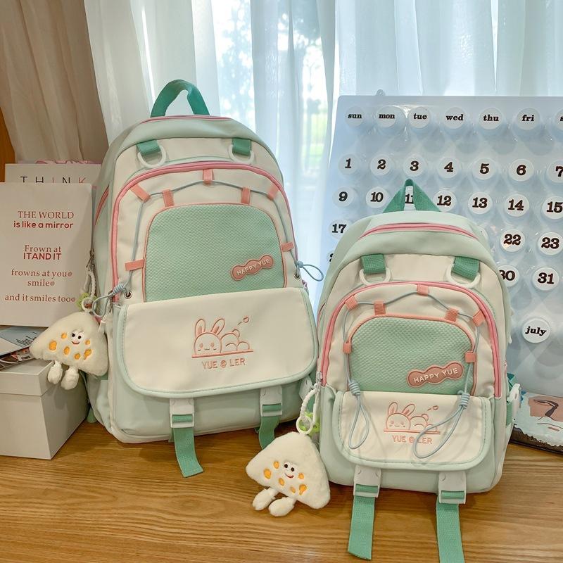 Школьный рюкзак большой вместимости Новый студенческий стиль Студентка колледжа Повседневный школьный рюкзак Модный дорожный Ученик средней школы