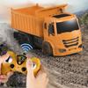 Super Power RC Car Tipper Dump Truck Model Remote Control Alloy Engineering Vehicle Beach Toys Kids