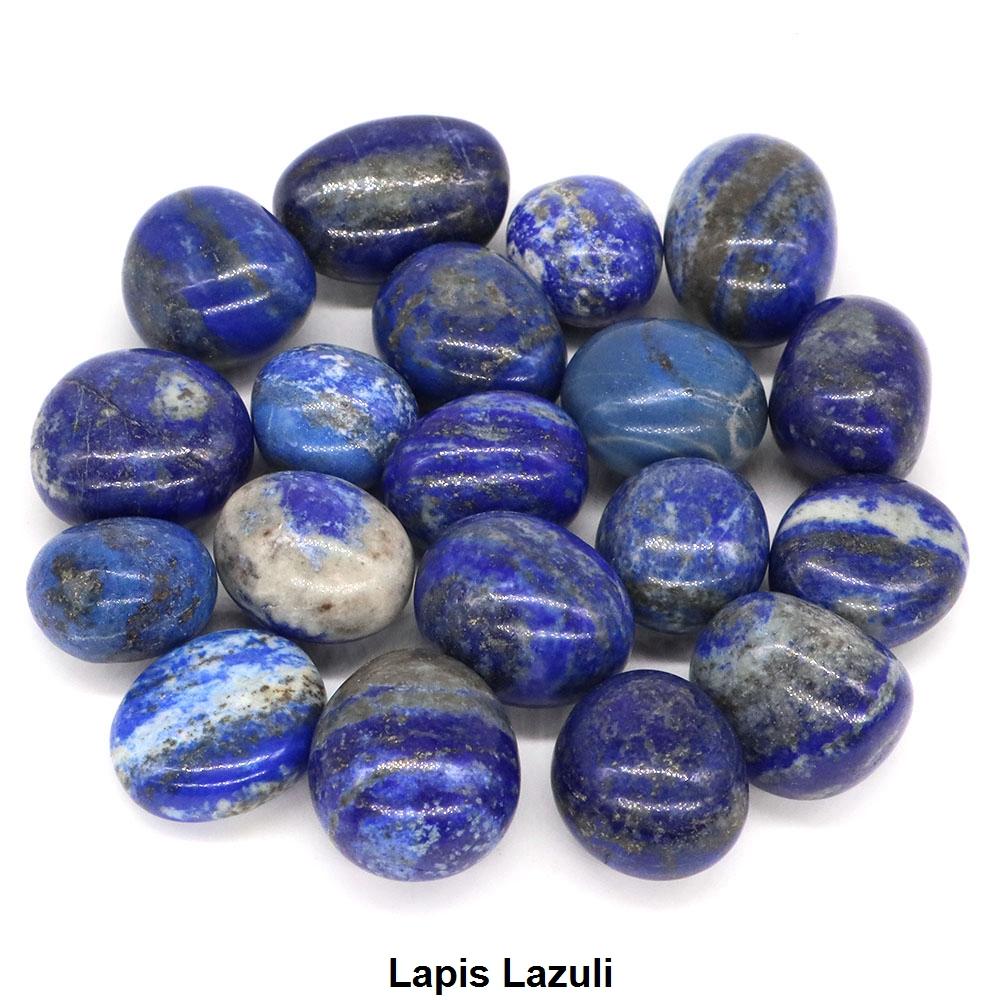 Lapis Lazuli Natural Tumbled Stones Healing Crystals Quartzs Energy Mineral Gemstones Collection Aquarium Garden Home Decoration