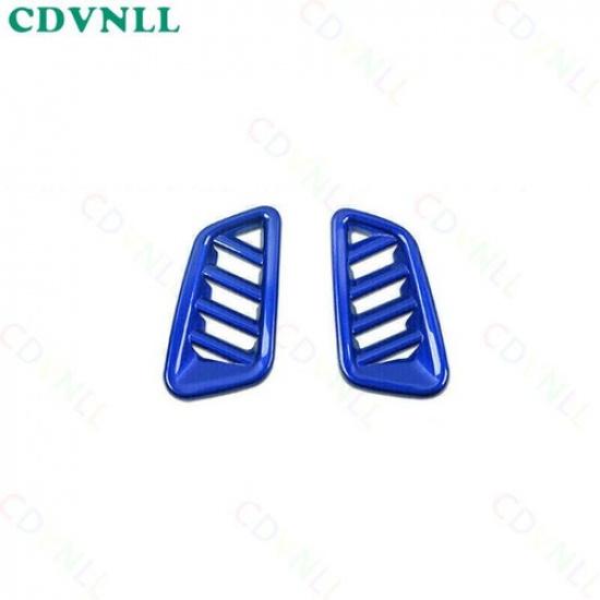 Dashboard L&R Air Outlet Vent Cover For Nissan Sentra Sylphy -24 Bright Blue
