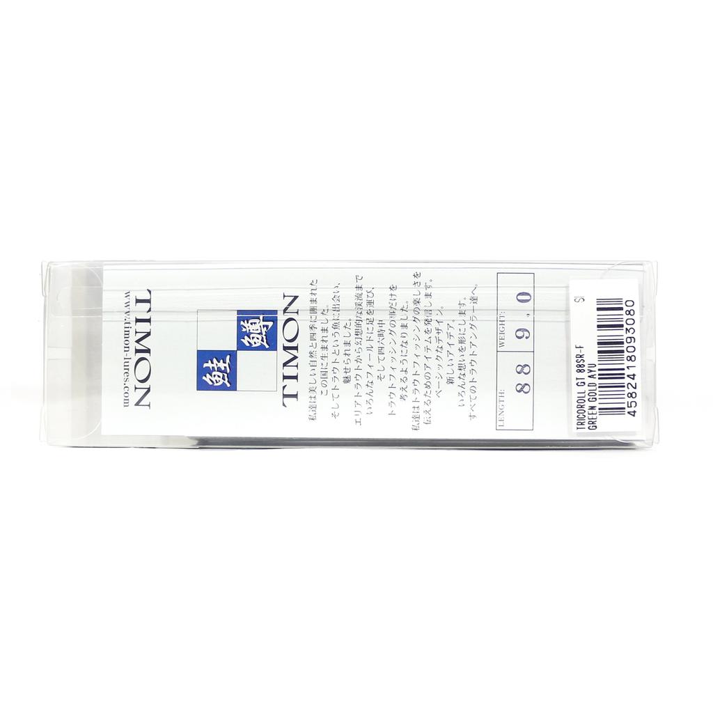 Jackall Прицел для плавающей приманки Timon Tricoroll GT 88 SR-F, красный и золотой (9112)