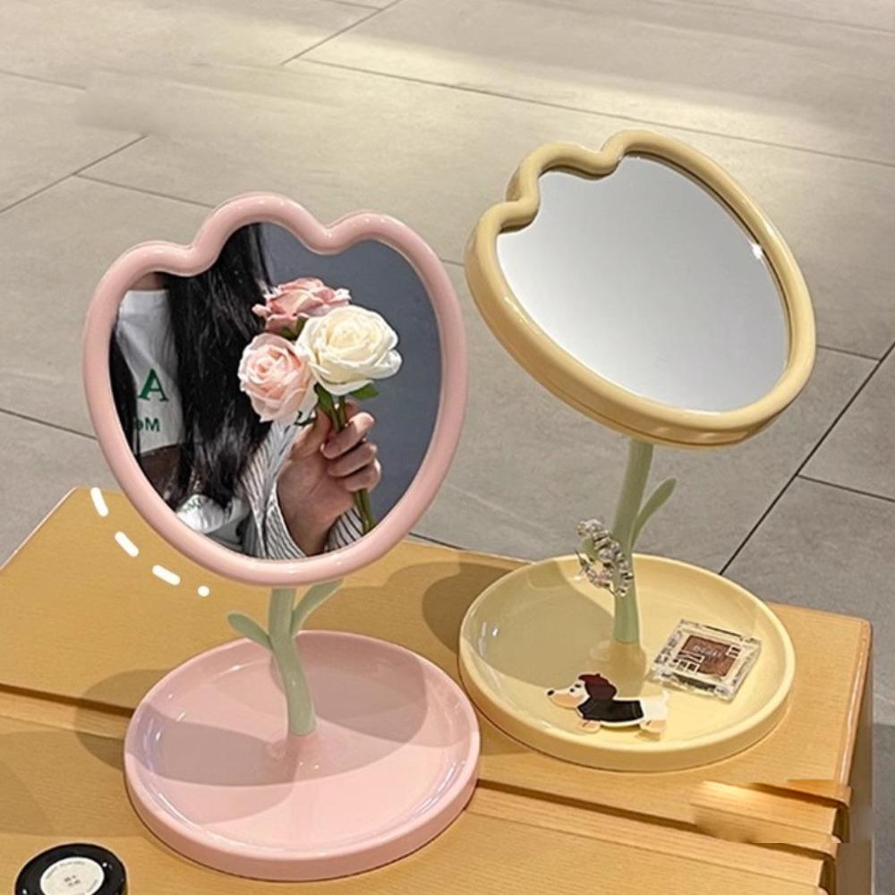 Tulip Desktop Makeup Mirror Detachable Beauty Mirror New Dressing Mirror Gift