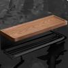Wood Aluminum Bathroom Paper Holder with Shelf Bathroom Paper roll Holder Wall Mounted Towel Rack Toilet Paper Holder Tissue Box