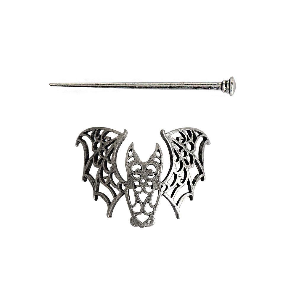 Ретро Готический Зажим для Волос Летучая Мышь Viking Style Палочка для Волос Модные Готические Аксессуары для Волос Аксессуары для Вечеринки Подарок на День Матери День Рождения