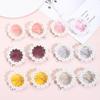 Fashion Disco Party Flower Sun Glasses Round Frame Daisy Sunglasses for Women Shades