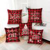 New Linen Pillow Christmas Pillow Cover Sofa Cushion Pillow Cover Home Pillow Cover