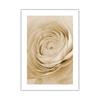 Beige Flowers Beauty Line Drawing Leaves Retro Wall Art Canvas Painting Nordic Posters And Prints Pictures for Living Room Decor