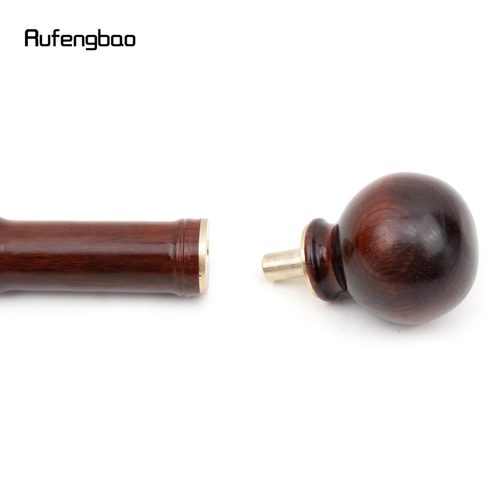 Красная круглая деревянная бамбуковая трость для ходьбы, декоративная косплейная вечеринка, деревянная трость, палочка для Хэллоуина, посох 90 см