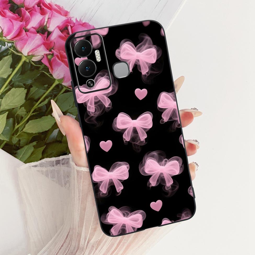 Чехол-крышка для Infinix Hot 12 Play Милый Кот Роскошная Мода Забавный Расписной Корпус Телефона Для Infinix X6816 X6816C