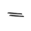 2x Smoked For Honda Civic 2022-2023 Rear Bumper Fog Light Cover Reflector Trim