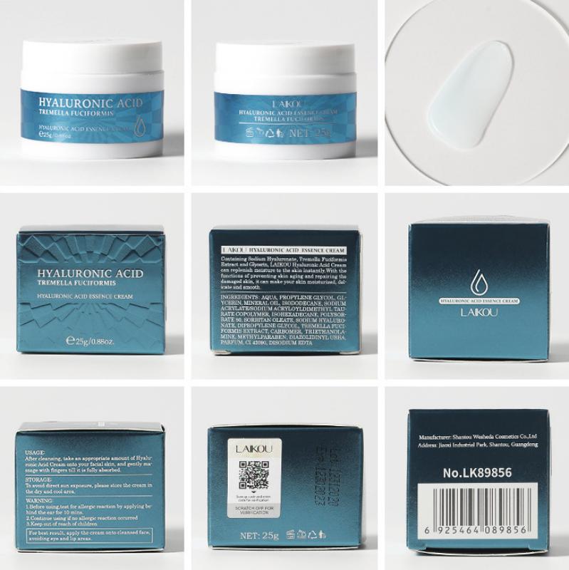 Anti Wrinkle Hyaluronic Acid Face Care Deep Cream Nursing Anti-wrinkle Moisturizing Essence Facial Treatment Aging Intensive Cream