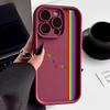 LGBT Rainbow Pride Flag Lesbians Soft TPU Case For iPhone 16 15 11 13 14 12 Pro Max 15 Plus Mini Case 16Pro Silicone Phone Cover