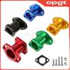 OPGT Интерфейс карбюратора мотоцикла для Mikuni VM22 PZ19 PZ26 Аксессуары для карбюратора Адаптер впускного коллектора CNC для питбайка