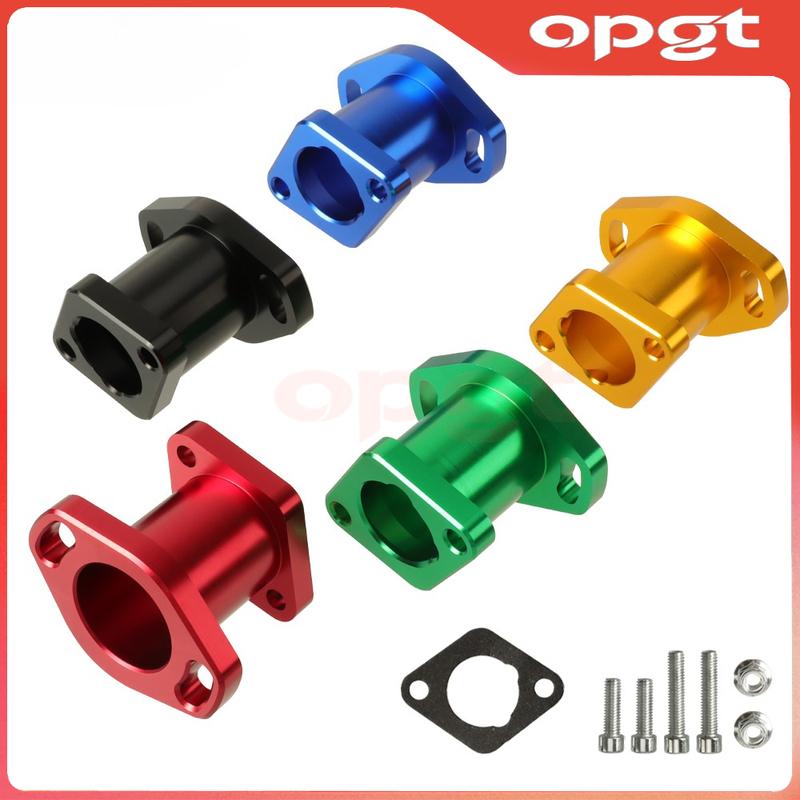 OPGT Интерфейс карбюратора мотоцикла для Mikuni VM22 PZ19 PZ26 Аксессуары для карбюратора Адаптер впускного коллектора CNC для питбайка