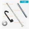 For Mitsubishi Outlander 2013-21 Spare Tire Bracket Screw Hook