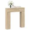 Fireplace Surround Sonoma Oak 102 x 18 x 100.5 cm Wood Composite