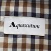 Aquascutum Тренч черный Сделано в Японии Подкладка с поясом Женский Б/У