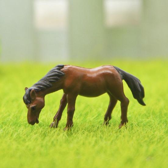 2шт миниатюрные сказочные садовые лошади животные микро ландшафтный дизайн DIY Декор украшения