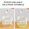 Household yogurt filter, self-made multi-functional whey separator, refrigerated press yogurt maker cheese filter screen