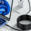 Кабель USB 3.2 Type-C PD 100 Вт для быстрой зарядки, 20 Гбит/с для передачи данных, 8K/60 Гц для проецирования экрана, 5 м