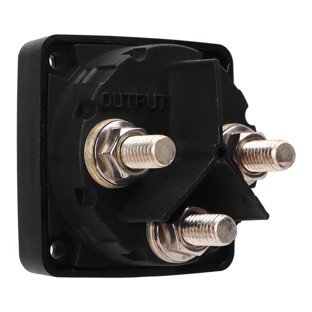 Переключатель выбора аккумулятора 300А Сверхмощный 3-позиционный Морской выключатель массы аккумулятора для автодома, лодки