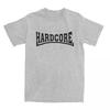 Hardcore T-Shirts Popular Logo Cotton Tops Beach Streetwear Short Sleeve T Shirt Crew Neck Harajuku Design Tee Shirt