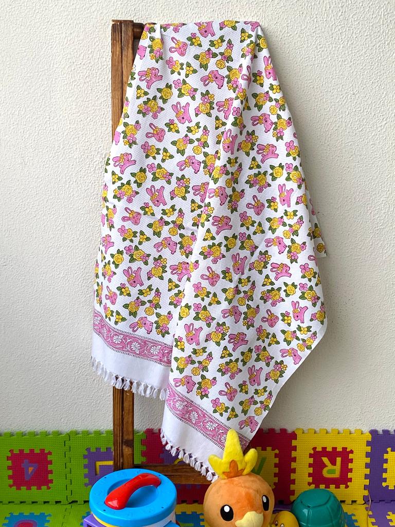 Blockprint Soft Cotton Towel