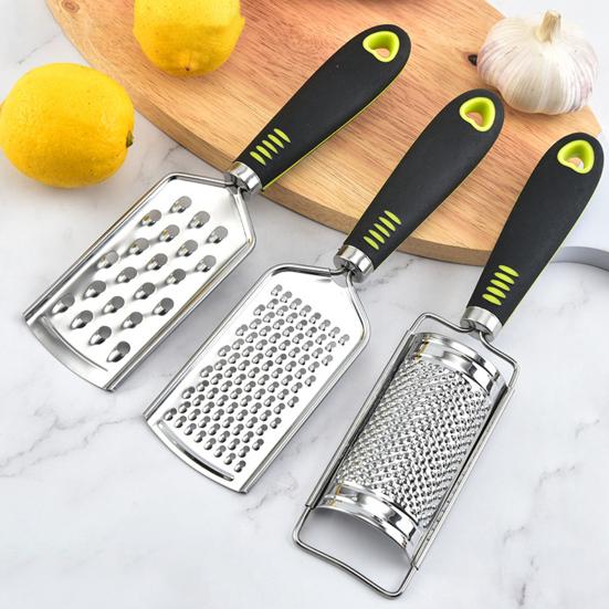 Терка для сыра Yousheng, эргономичная, с длинной ручкой, из нержавеющей стали, вкусная овощерезка-жульен для ресторана