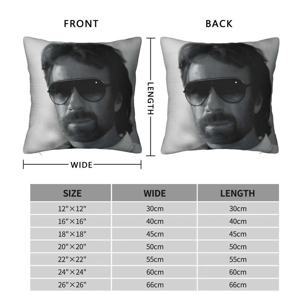 Pillow Cover Chuck Norris(1) Funny Pillow Case For Living Room Bed Chair Pillowcases