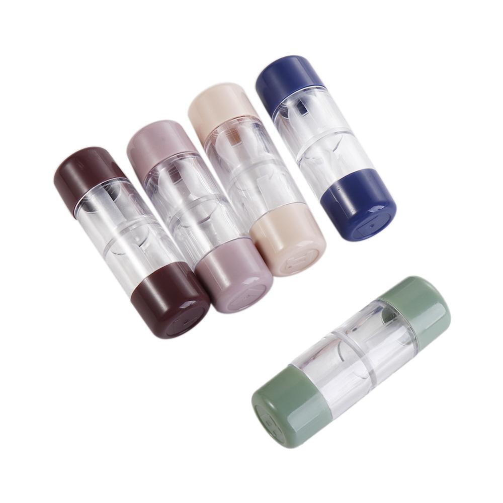 Capsule Shape Candy Color Lenses Box Storage Eye Care Contact Lens Container Contact Lens Case