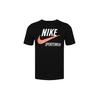 Спортивная одежда Futura Logo Print Short Sleeve T Shirt Men Tops Black CW7072-010