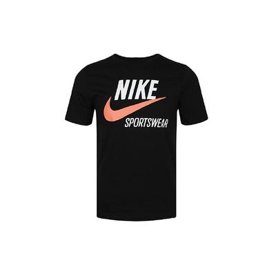 Спортивная одежда Futura Logo Print Short Sleeve T Shirt Men Tops Black CW7072-010