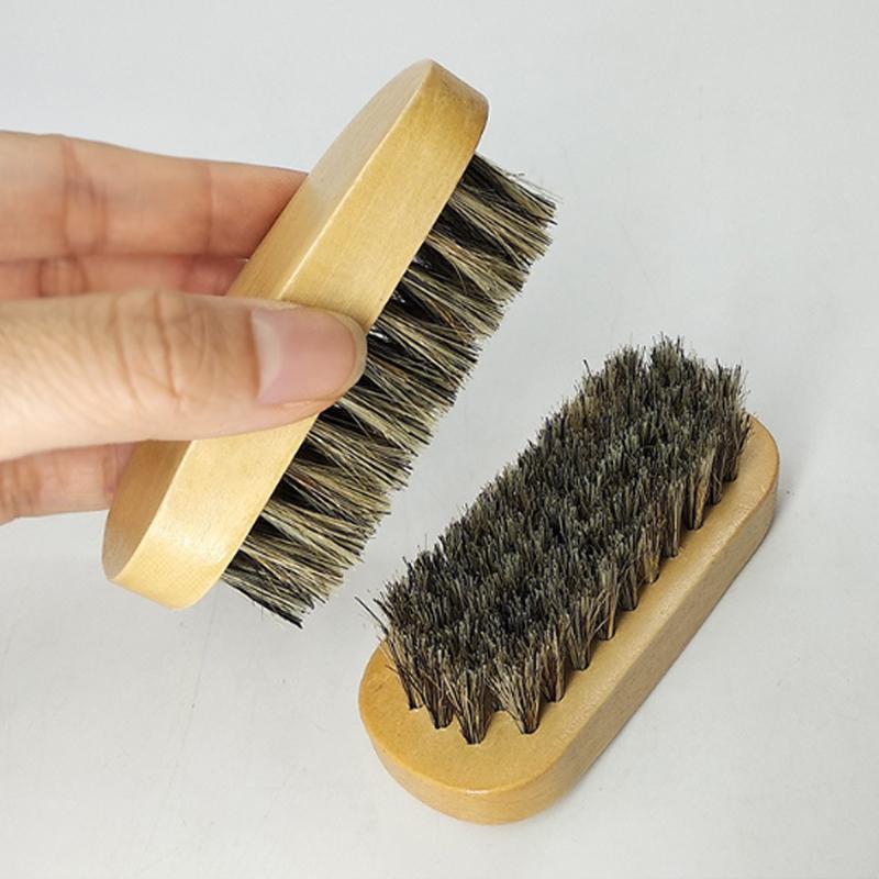 Bristle Hair Shoe Brush Set For Leather Boots Professional Shoe Cleaning Brush Shoe Care Kit Polish & Shine Brush Boots Accessories 1/2/3/5/10 PCS