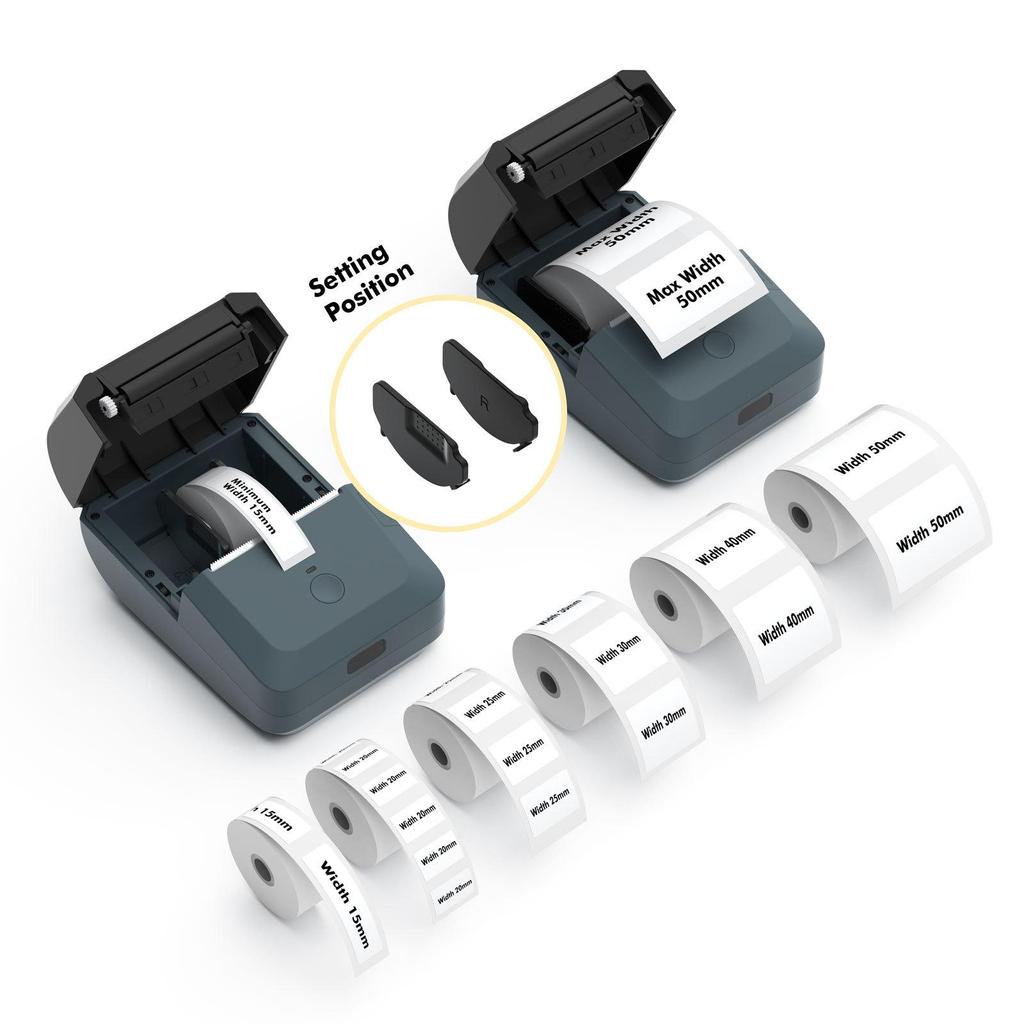 Портативный Bluetooth-термический принтер этикеток для логистики магазина