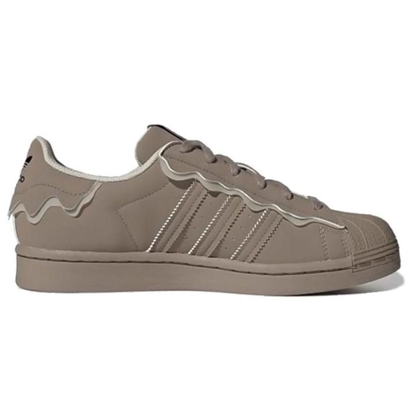 Adidas Originals Superstar 'Light Grey Brown' Women's Sneakers GW4440