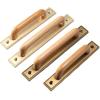 Antique Solid Wood Cabinet Handle Bronze Colour Cabinet Pull Retro Pull Handle  Cupboard