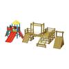 Sankei Nostalgic Diorama Series 1/150 Athletic Playground Equipment Paper Craft MP03-111