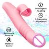 Vibrator for Women Tongue Licking Dildo, Clitoris Stimulator G-Spot Vaginal Massager Powerful Adult Sex Toy Female Heat Vibrator