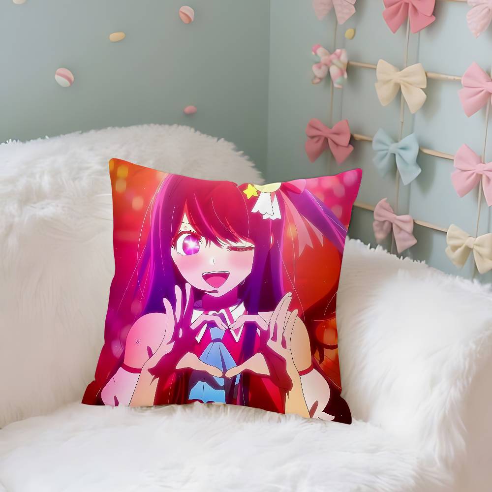 Anime OOshi No KoS Case Plush Fabric Soft Pillowcase Double Sided Print Cushion Cover Household Gifts