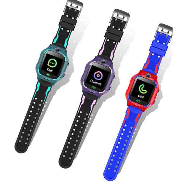 Детские умные часы AISHI Q19 LBS Position Location SOS Camera Phone Smart Baby Watch Голосовой чат Smartwatch Mobile Watch