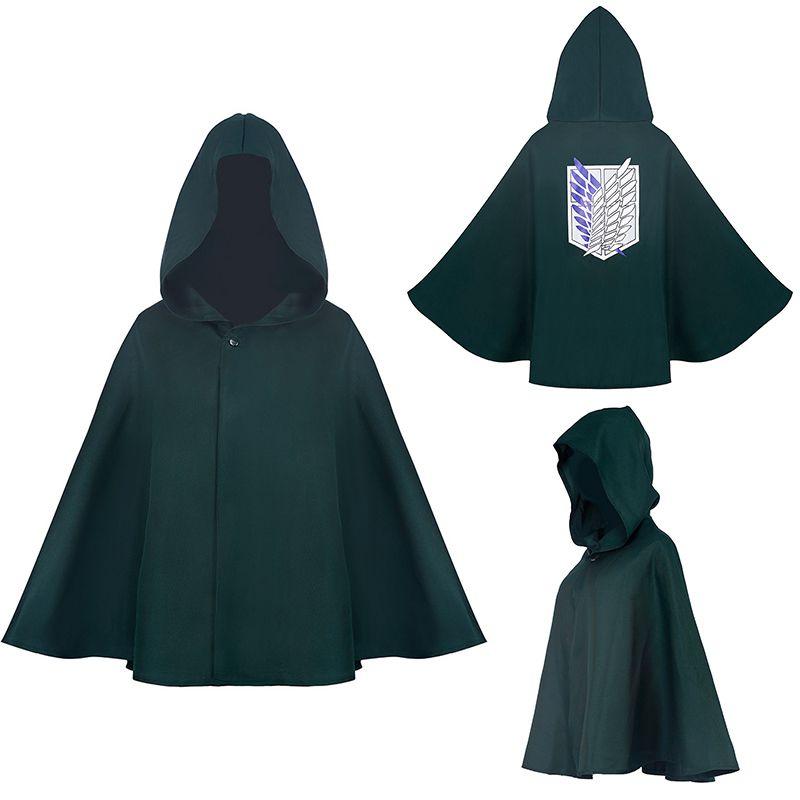 High Quality Attack On Titan Cloak Cosplay Legion Wings Of Liberty Levi Ackerman Cape