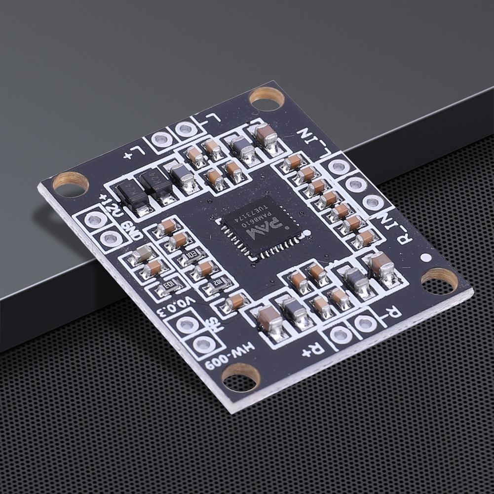 PAM8610 Плата цифрового аудиоусилителя 2x15 Вт, ультратонкая плата усилителя класса D, два канала