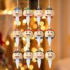 12x Christmas Nutcracker Ball Ornaments Xmas Balls Decorations DIY for Yard Outdoor